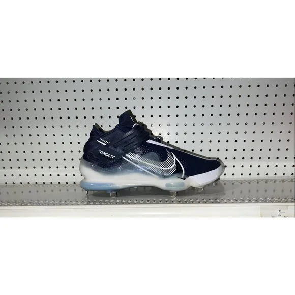 NWT Men’s Nike Force‎ Zoom Trout 7 Dark Blue and White Baseball Cleats Nike Force Zoom Trout 7 Royal Blue Men main image 3